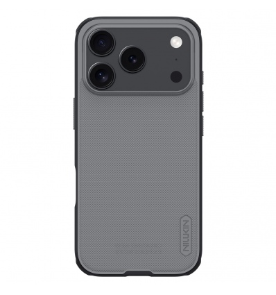 Nillkin Super Frosted PRO Zadní Kryt pro Apple iPhone 17 Pro/18 Pro Transparent Black
