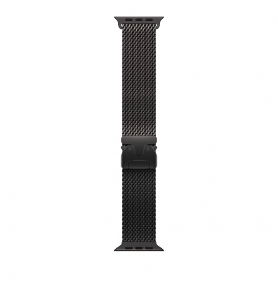 Watch Acc/49/Black Titanium Milanese Loop - L