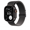 Watch Acc/49/Black Titanium Milanese Loop - S