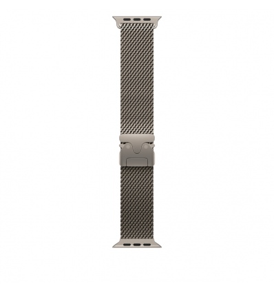 Watch Acc/49/Natural Titanium Milanese Loop - L