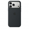 iPhone 17 Pro Max Silicone Case w MS – Black / SK