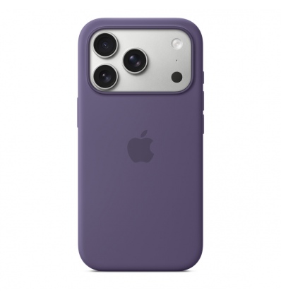 iPhone 17 Pro Silicone Case with MS – Purple / SK