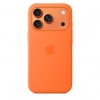 iPhone 17 Pro Silicone Case with MS – Orange / SK