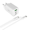 Epico GaN 65W adaptér EA65 s 1,2 m USB-C kabelem