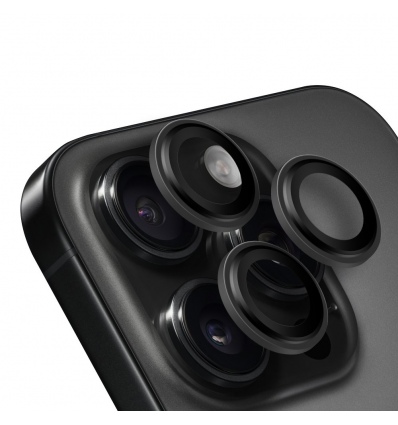 OBAL:ME Ochrana Čoček pro Apple iPhone 15 Pro/15 Pro Max Black Titanium