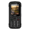 EVOLVEO StrongPhone Q1, IP68 odolný Dual SIM telefon, 2,4"LCD, 1800mAh, černý