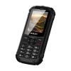 EVOLVEO StrongPhone Q1, IP68 odolný Dual SIM telefon, 2,4"LCD, 1800mAh, černý