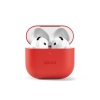 Epico silikonové pouzdro pro AirPods 4 - červená