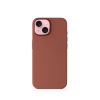 Epico Mag+ kožený kryt iPhone 15 - hnědá