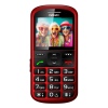 EVOLVEO EasyPhone XS, mobilní telefon pro seniory, červený