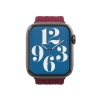 ZAGG Řemínek Apple Watch 45/44/42mm LG červená