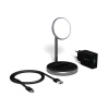 Epico 2in1 Magnetic Wireless Charger - černá