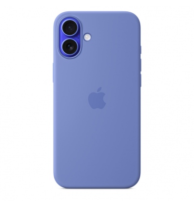 iPhone 16 Plus Silicone Case w MS - Periwinkle /SK