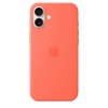 iPhone 16 Plus Silicone Case with MS-Tangerine /SK