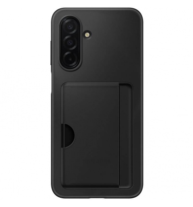 Samsung Zadní kryt s kapsou na kartu pro Galaxy A26 Black