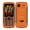 EVOLVEO StrongPhone H1, IP68 odolný Dual SIM telefon, 2,8"LCD, 5000mAh, Powerbanka, oranžový