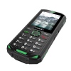 EVOLVEO StrongPhone X5, IP68 odolný Dual SIM telefon, 2,4"LCD, 2500mAh, černo-zelený