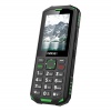 EVOLVEO StrongPhone X5, IP68 odolný Dual SIM telefon, 2,4"LCD, 2500mAh, černo-zelený