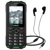 EVOLVEO StrongPhone X5, IP68 odolný Dual SIM telefon, 2,4"LCD, 2500mAh, černo-zelený