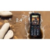 EVOLVEO StrongPhone X5, IP68 odolný Dual SIM telefon, 2,4"LCD, 2500mAh, černo-šedý