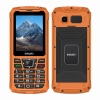 EVOLVEO StrongPhone Z6, IP68 odolný Dual SIM telefon, 2,8"LCD, 4000mAh, Powerbanka,, oranžový