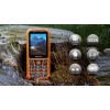 EVOLVEO StrongPhone Z6, IP68 odolný Dual SIM telefon, 2,8"LCD, 4000mAh, Powerbanka,, oranžový