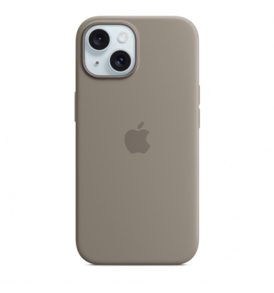 iPhone 15 Silicone Case with MS - Clay / SK