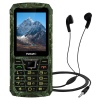 EVOLVEO StrongPhone Z6, IP68 odolný Dual SIM telefon, 2,8"LCD, 4000mAh, Powerbanka, lovec. kamufláž