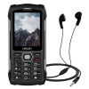 EVOLVEO StrongPhone H1, IP68 odolný Dual SIM telefon, 2,8"LCD, 5000mAh, Powerbanka, černo-stříbrný