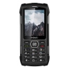 EVOLVEO StrongPhone H1, IP68 odolný Dual SIM telefon, 2,8"LCD, 5000mAh, Powerbanka, černo-šedý