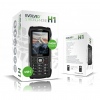 EVOLVEO StrongPhone H1, IP68 odolný Dual SIM telefon, 2,8"LCD, 5000mAh, Powerbanka, černo-šedý