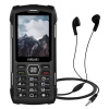 EVOLVEO StrongPhone H1, IP68 odolný Dual SIM telefon, 2,8"LCD, 5000mAh, Powerbanka, černo-šedý