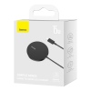 Baseus Bezdrátová nabíječka do sítě Simple Mini3 15W USB-C černá