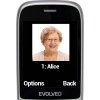 EVOLVEO EasyPhone FS, vyklápěcí telefon 2.8" pro seniory s nabíjecím stojánkem (černá barva)