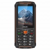 EVOLVEO StrongPhone Z6, IP68 odolný Dual SIM telefon, 2,8"LCD, 4000mAh, Powerbanka, černo-oranžový