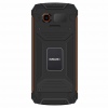 EVOLVEO StrongPhone Z6, IP68 odolný Dual SIM telefon, 2,8"LCD, 4000mAh, Powerbanka, černo-oranžový