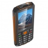 EVOLVEO StrongPhone Z6, IP68 odolný Dual SIM telefon, 2,8"LCD, 4000mAh, Powerbanka, černo-oranžový