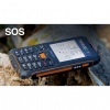 EVOLVEO StrongPhone Z6, IP68 odolný Dual SIM telefon, 2,8"LCD, 4000mAh, Powerbanka, černo-oranžový