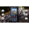 EVOLVEO StrongPhone W4, IP68 odolný Dual SIM telefon, 2,8"LCD, 2500mAh, Powerbanka, černo-červený
