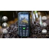 EVOLVEO StrongPhone W4, IP68 odolný Dual SIM telefon, 2,8"LCD, 2500mAh, Powerbanka, černo-zelený
