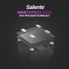 Salente MaxFit, chytrá osobní diagnostická fitness váha, Bluetooth, černá