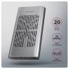 AXAGON EEM2-20GD, USB-C 20Gbps externí box pro dva M.2 NVMe SSD s funkcí klonování