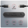 AXAGON EEM2-20GD, USB-C 20Gbps externí box pro dva M.2 NVMe SSD s funkcí klonování