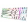 Trust GXT831 Thado TKL/Bezdrátové USB/US/Bílá
