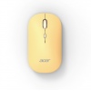 Acer AMR130/Ergonomická/Optická/1 600 DPI/USB+BT/Žlutá