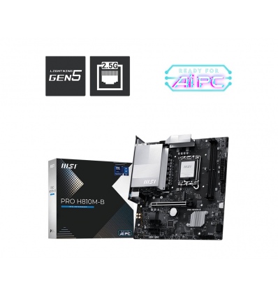 MSI PRO H810M-B/LGA 1851/mATX