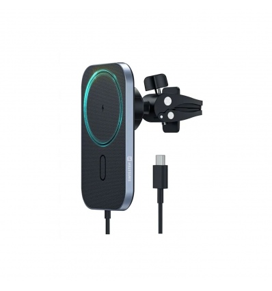 Wireless MagSafe Car Charger Black