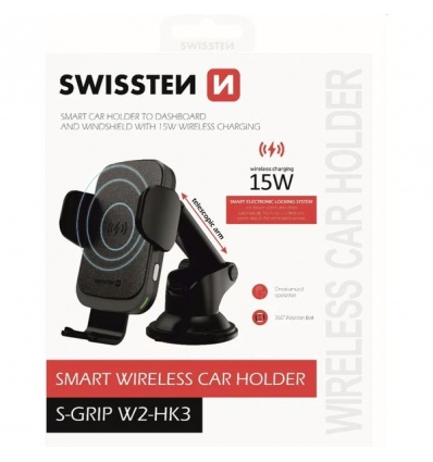 SW CAR HOLDER WIRELESS CHARGER S-GRIP W2-HK3