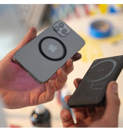 Mophie Snap adaptér (2x magnetický kruh) - černý