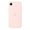 iPhone 17e Silicone Case with MS – Soft Pink / SK